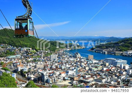 [廣島縣] Senkojiyama索道和Omichi Townscape 94817950