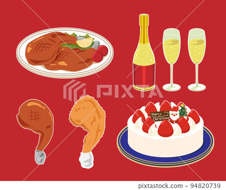 Christmas set, large group C (with white border) 94820739