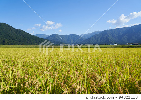 Spreading rural scenery Minamiuonuma City, Niigata Prefecture Spreading rural scenery Minamiuonuma City, Niigata Prefecture 94822118