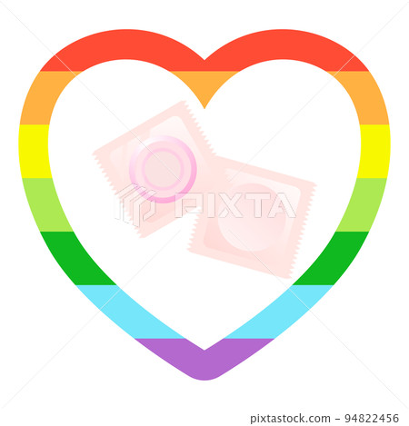 Condom Gender Heart Condom Gender Heart 94822456