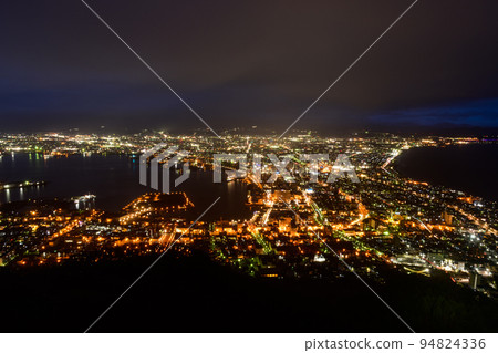 Night view (view from Mt. Hakodate, Hakodate City) Night view (view from Mt. Hakodate, Hakodate City) 94824336