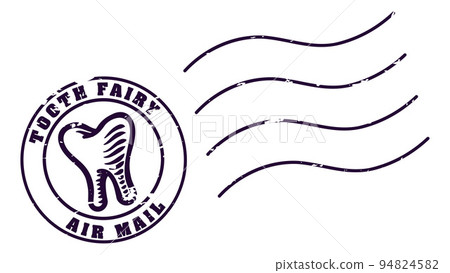 Tooth Fairy Letter Postage Postal Post Stamp 94824582