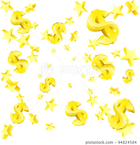 Money Jackpot Gold Dollar Signs Stars Design Money Jackpot Gold Dollar Signs Stars Design 94824584