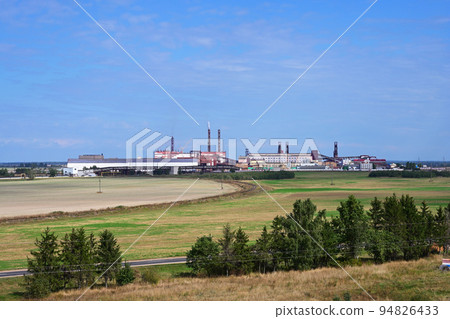 View of the potash salt processing plant View of the potash salt processing plant 94826433