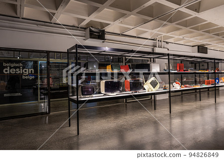 Laeken, Brussels, Belgium, Exposition of contemporary art objects in the Brussels Design museum ADAM Laeken, Brussels, Belgium, Exposition of contemporary art objects in the Brussels Design museum ADAM 94826849