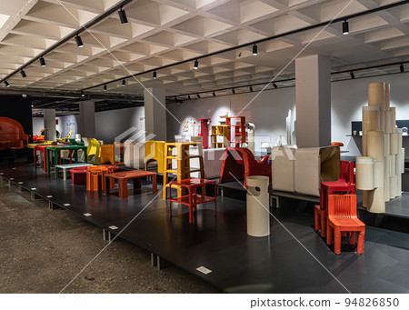 Laeken, Brussels, Belgium, Exposition of contemporary art objects in the Brussels Design museum ADAM Laeken, Brussels, Belgium, Exposition of contemporary art objects in the Brussels Design museum ADAM 94826850