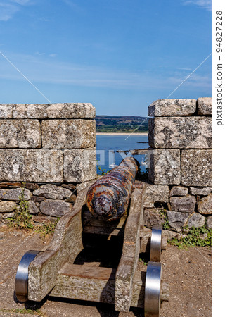 Canon's and Defence at St Michael Mount - Cornwall, England 94827228