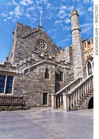 The Church at the top of St Michael Mount - Cornwall, England The Church at the top of St Michael Mount - Cornwall, England 94827241