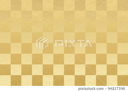 Japanese pattern illustration material, background material, Japanese paper, high-grade, gorgeous, gold, gold leaf, gold folding screen, checkered pattern Japanese pattern illustration material, background material, Japanese paper, high-grade, gorgeous, gold, gold leaf, gold folding screen, checkered pattern 94827398