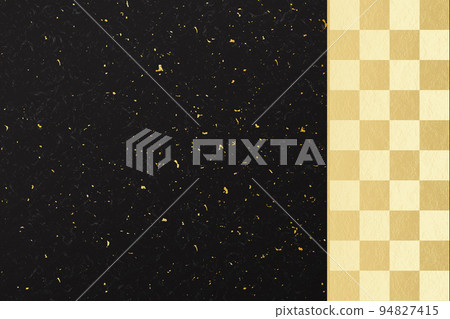 Japanese pattern illustration material Background material Japanese paper Paper Abstract abstract Luxury gorgeous gold 94827415