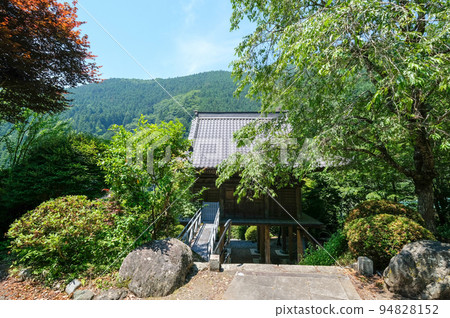 Tokyo, Okutama-cho, Summer, Fumon-ji Temple, Tower Gate 94828152