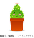 Cactus hand drawn cartoon art illustration Premium Vector 94828664