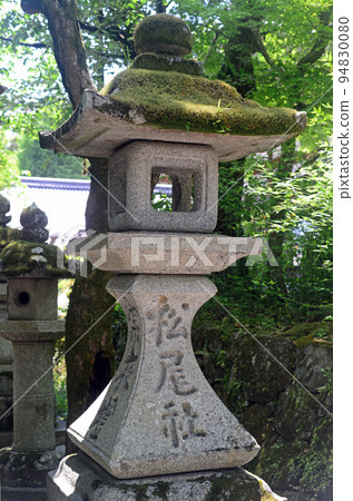 Stone lantern in Matsunoo Taisha precincts-13 Stone lantern in Matsunoo Taisha precincts-13 94830080