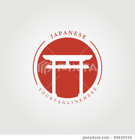 japanese icon, traditional culture logo vector illustration design japanese icon, traditional culture logo vector illustration design 94830550