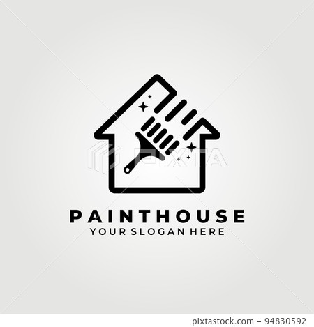 paint house , house coloring , cat logo vector illustration design graphic paint house , house coloring , cat logo vector illustration design graphic 94830592