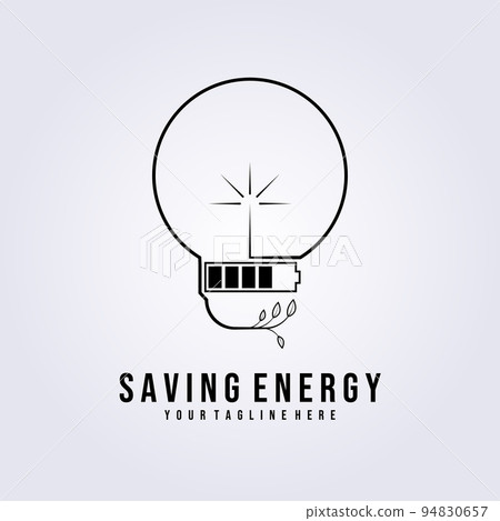 Lamp logo vector illustration design,creative energy saving icon symbol Lamp logo vector illustration design,creative energy saving icon symbol 94830657