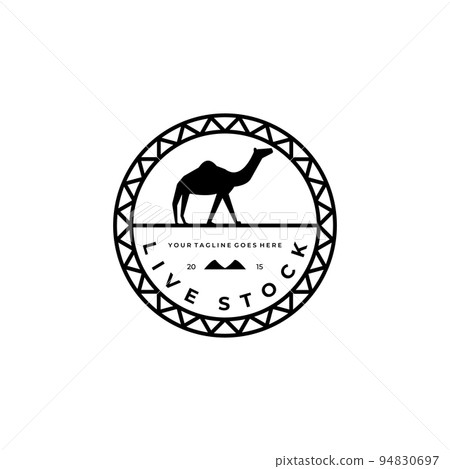 camel logo vector illustration design, livestock logo 94830697