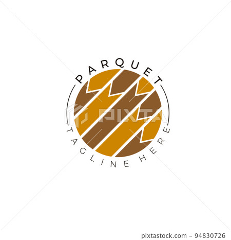 Parquet logo vector illustration design, floor logo 94830726