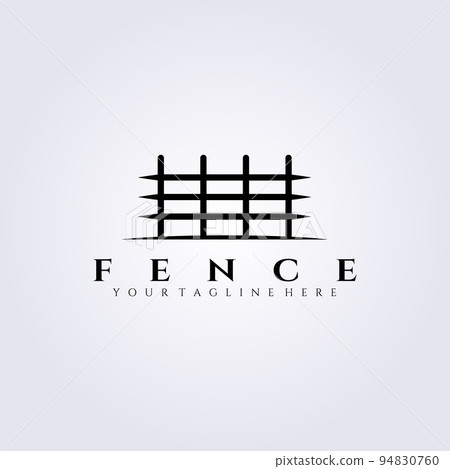 Fence logo vector illustration design 94830760