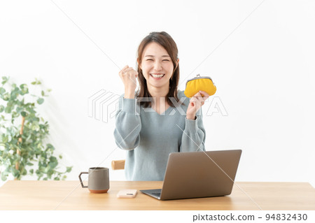 皮夾拳頭泵女人 94832430