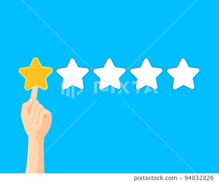 Rating One Star Hand Rating One Star Hand 94832826