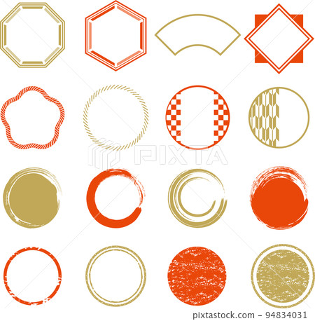 日式鑲紅金 94834031