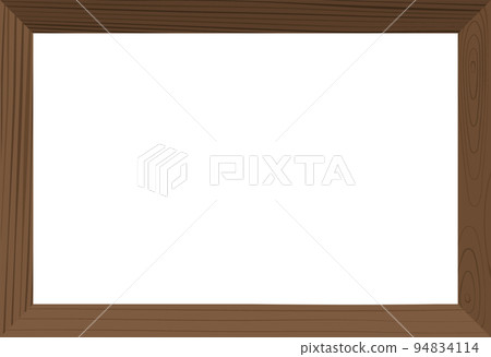 Wooden frame border 94834114