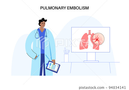 Pulmonary embolism disease 94834141