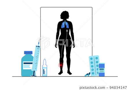 Pulmonary embolism disease 94834147