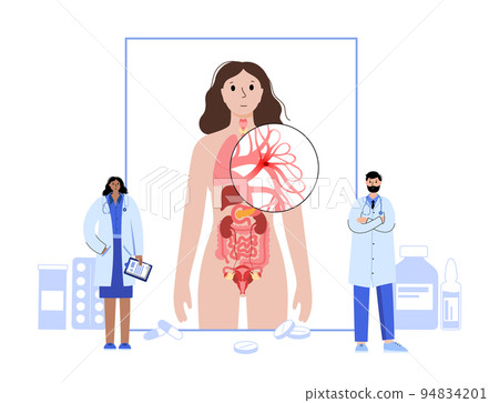 Pulmonary embolism disease 94834201
