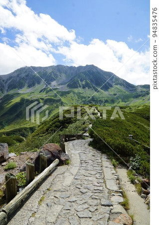 立山黑部阿爾卑斯山脈路線的風景(立山室堂) 立山黑部阿爾卑斯山脈路線的風景(立山室堂) 94835476