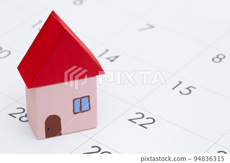 Housing and calendar Housing and calendar 94836315