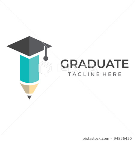 Creative student education logo template design with hat, book, pencil or pen sign.Inspired by graduating students.Logos for universities, colleges of education and schools. Creative student education logo template design with hat, book, pencil or pen sign.Inspired by graduating students.Logos for universities, colleges of education and schools. 94836430