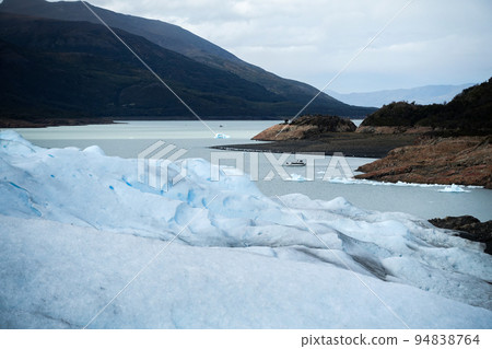 Perito Moreno Glacier, a typical glacier in Patagonia, Argentina. You can trek over glaciers Perito Moreno Glacier, a typical glacier in Patagonia, Argentina. You can trek over glaciers 94838764