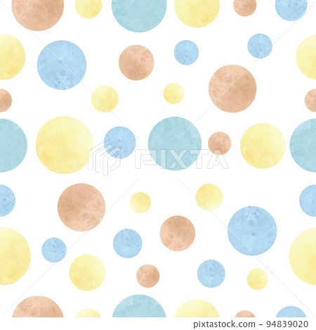 Watercolor dots pattern. Watercolor dots pattern. 94839020