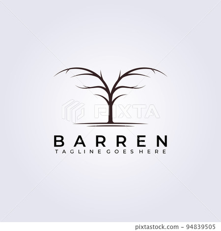 branch, dry tree logo vector illustration design 94839505