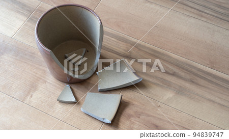 Broken pottery and pickle containers Broken pottery and pickle containers 94839747