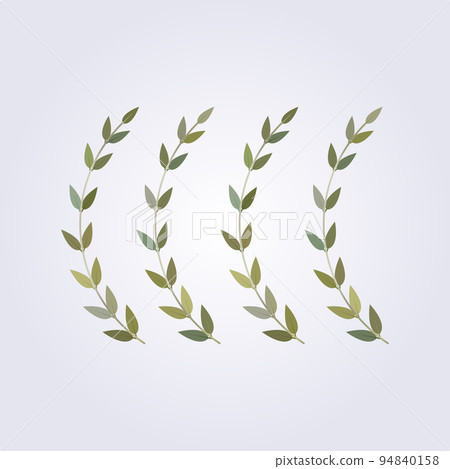 Set leaves, branches icon vector illustration flat design Set leaves, branches icon vector illustration flat design 94840158