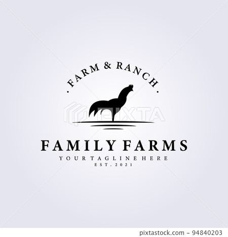 livestock cattle chicken farm rooster harvest logo vector illustration design livestock cattle chicken farm rooster harvest logo vector illustration design 94840203