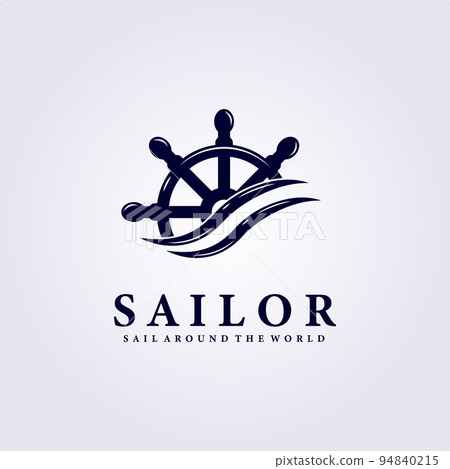 beach ocean sail adventure logo vector illustration design 94840215