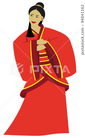 woman in traditional chinese costume 94841162