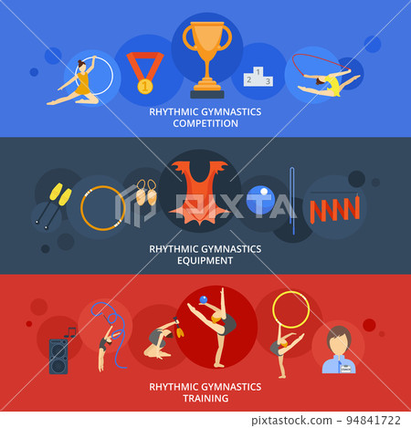 Gymnastics Banner Set 94841722
