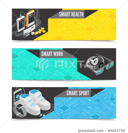 Wearable technology banners Wearable technology banners 94841739