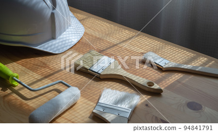 刷子和油漆滾筒│DIY/改造/畫家形象 刷子和油漆滾筒│DIY/改造/畫家形象 94841791