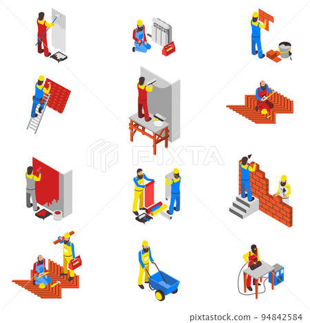 Builder Icons Set 94842584