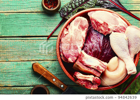 Assortment of meat Assortment of meat 94842639