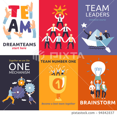 Teamwork Cards Set Teamwork Cards Set 94842837