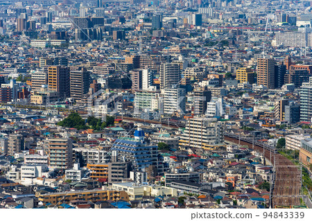 Image of dense office districts and residential areas in the Tokyo metropolitan area Image of dense office districts and residential areas in the Tokyo metropolitan area 94843339