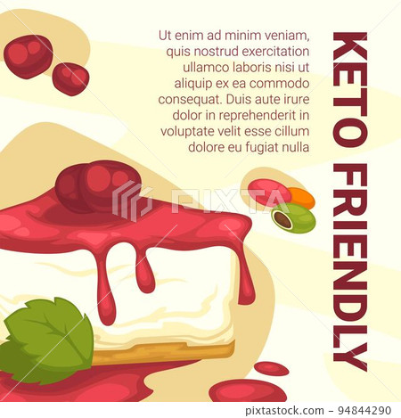 Keto friendly desserts, pastry shop advertisement Keto friendly desserts, pastry shop advertisement 94844290