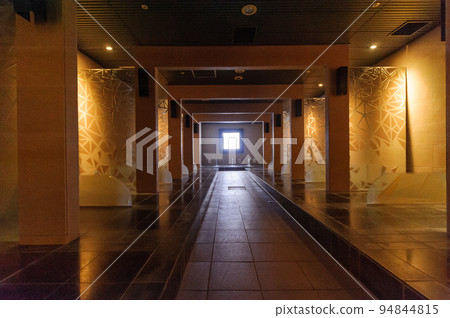 Spa bedrock bath warm bath facility 94844815